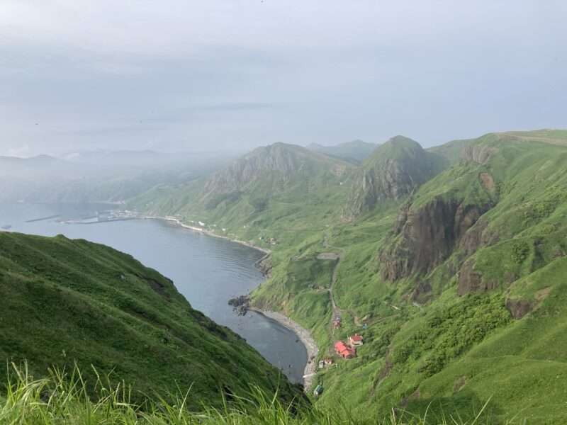 礼文島の桃岩展望台〜知床口ハイキング
