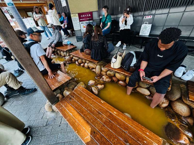 有馬温泉の足湯