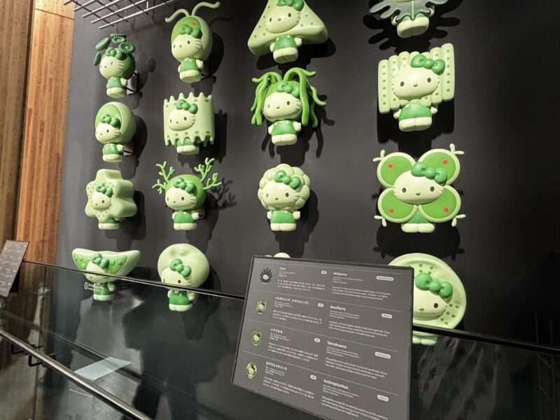 大阪万博2025の日本パビリオンのキティちゃん写真
