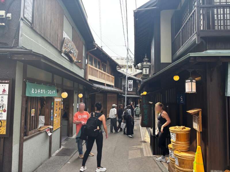 有馬温泉の町並み