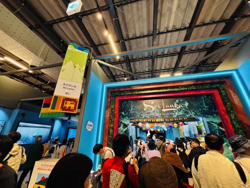 大阪万博２０２５のスリランカの展示
