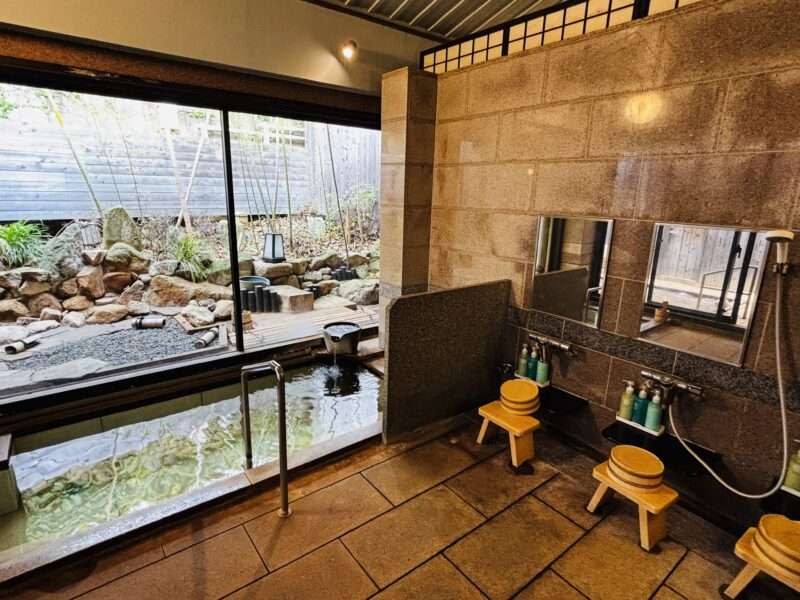 有馬温泉のホテル康貴の銀の湯
