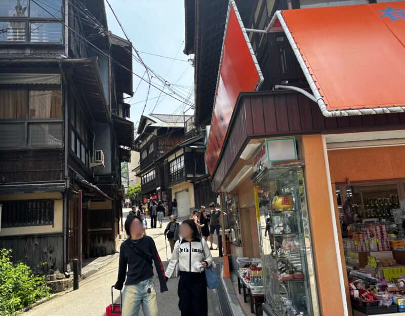 有馬温泉の町並み