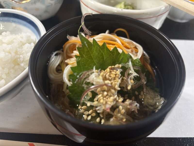高野山宿坊天徳院の夕食