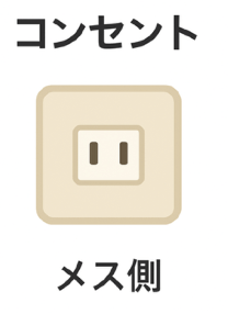 コンセントの絵