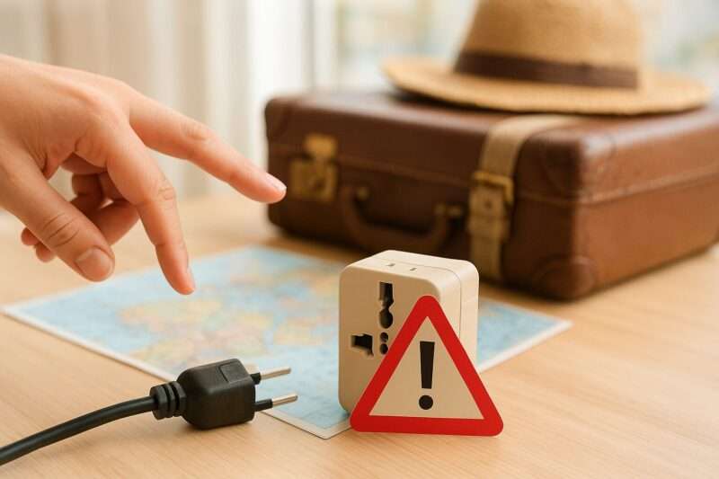 マルチアダプターを使うときの注意