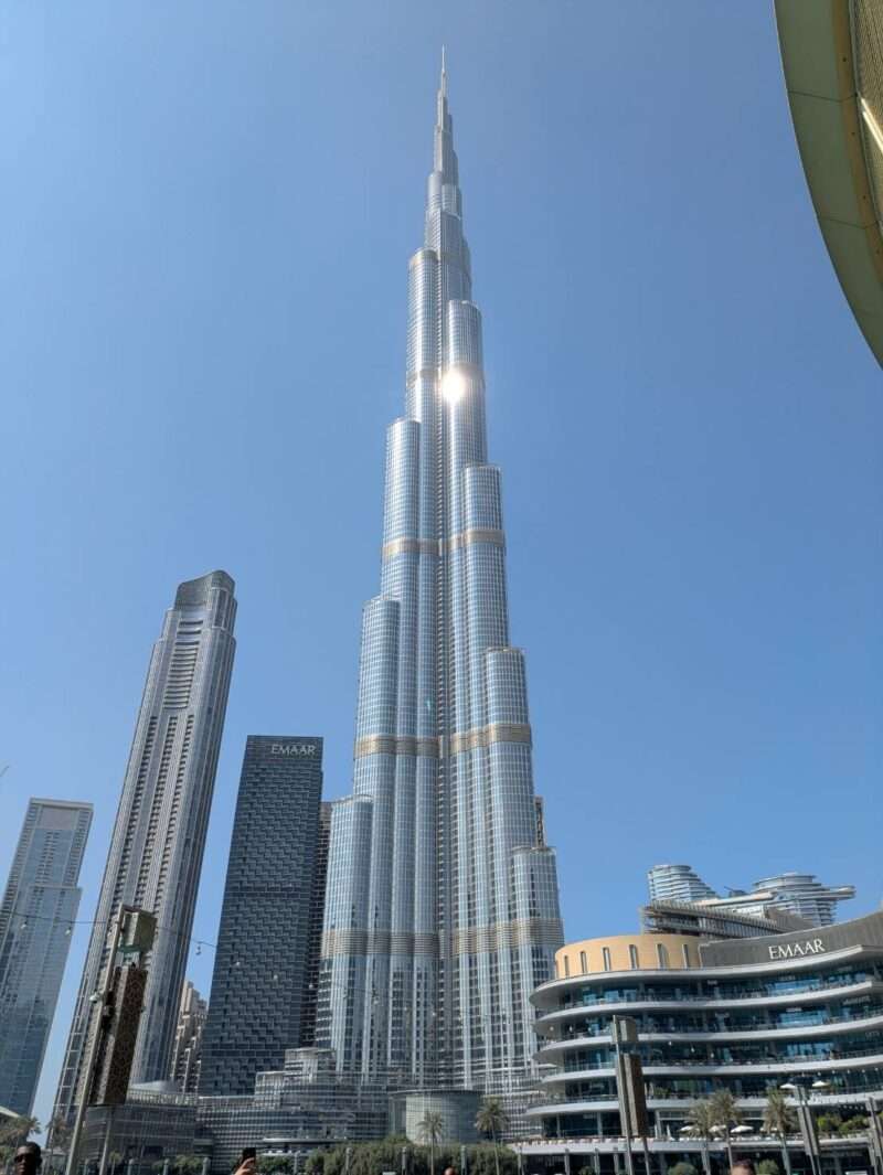 ドバイのブルジュハリファ