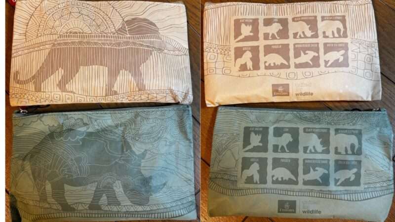 エミレーツ航空エコノミークラスのアメニティポーチ