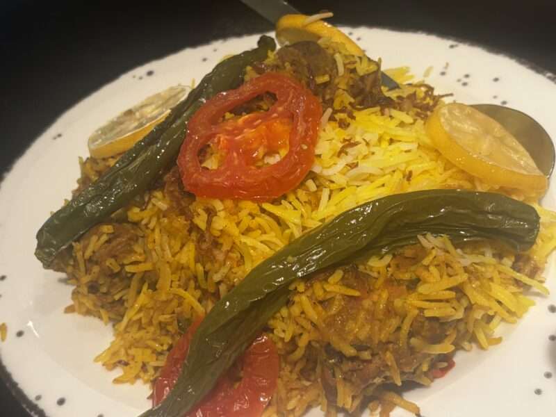 ドバイのレストラン「アシーラ」の食事