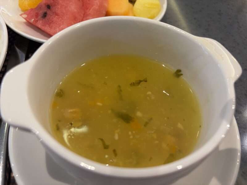 ドバイのレストラン「Senses」の食事