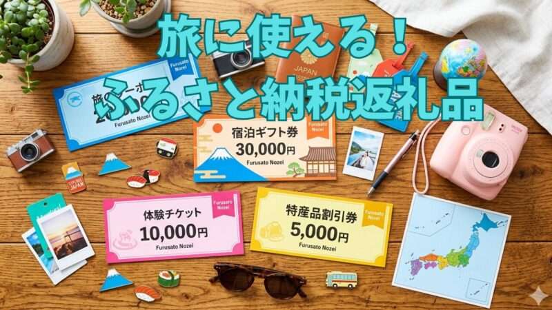 旅に使えるふるさと納税返礼品