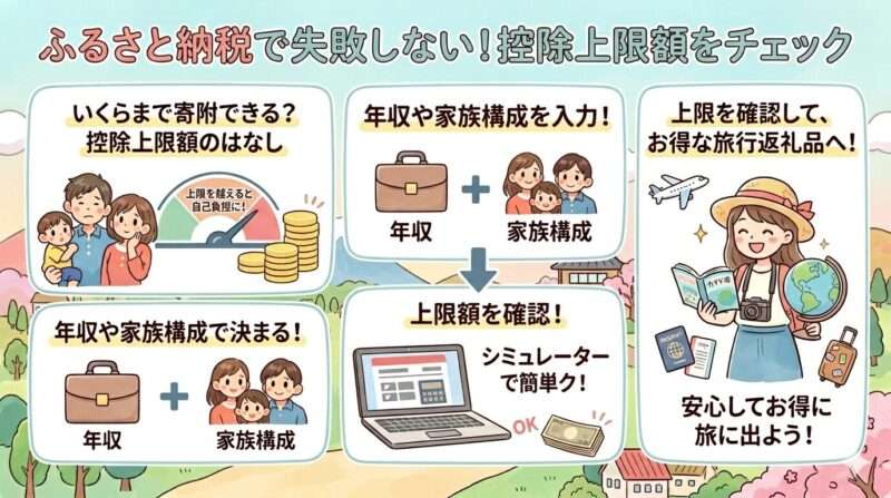 ふるさと納税上限をチェック
