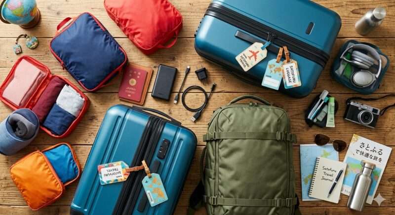 旅行用品　旅をもっと快適に