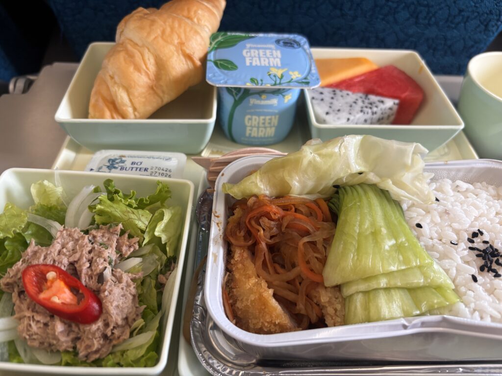 ベトナム航空の機内食